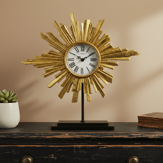 Art Deco Inspired Clock on Stand 32
