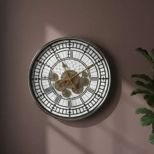 Big Ben Cogs Wall Clock - 53cm