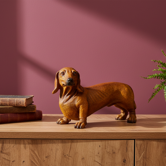 Brown Dachshund Ornament