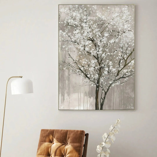 Cherry Blossom Framed Canvas 1