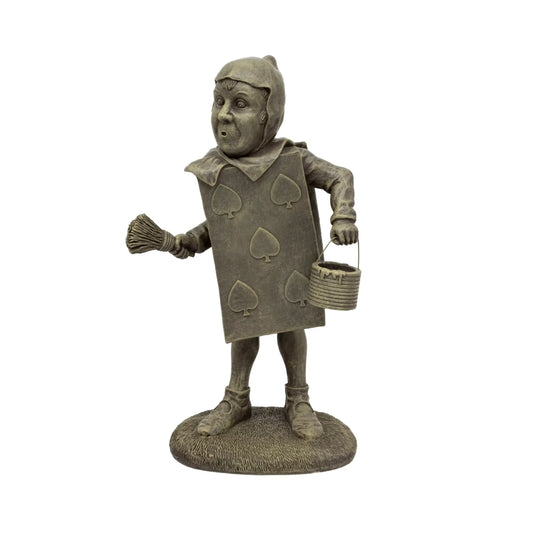 Statue of a character from a card game on a white background