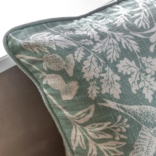 Duck Egg Birds Cushion 4