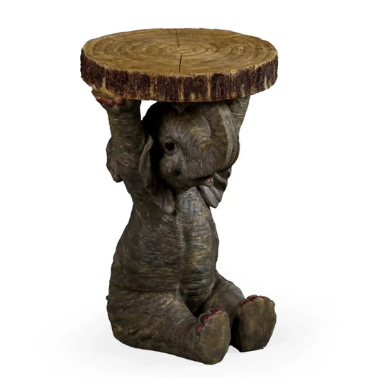 elephant animal side table