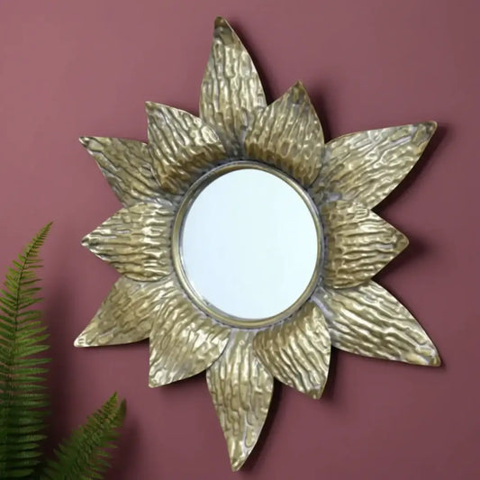 flower mirror
