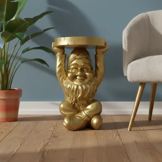 GoldGnomeSideTable