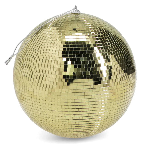 Gold Hanging Disco Ball – 20cm 2