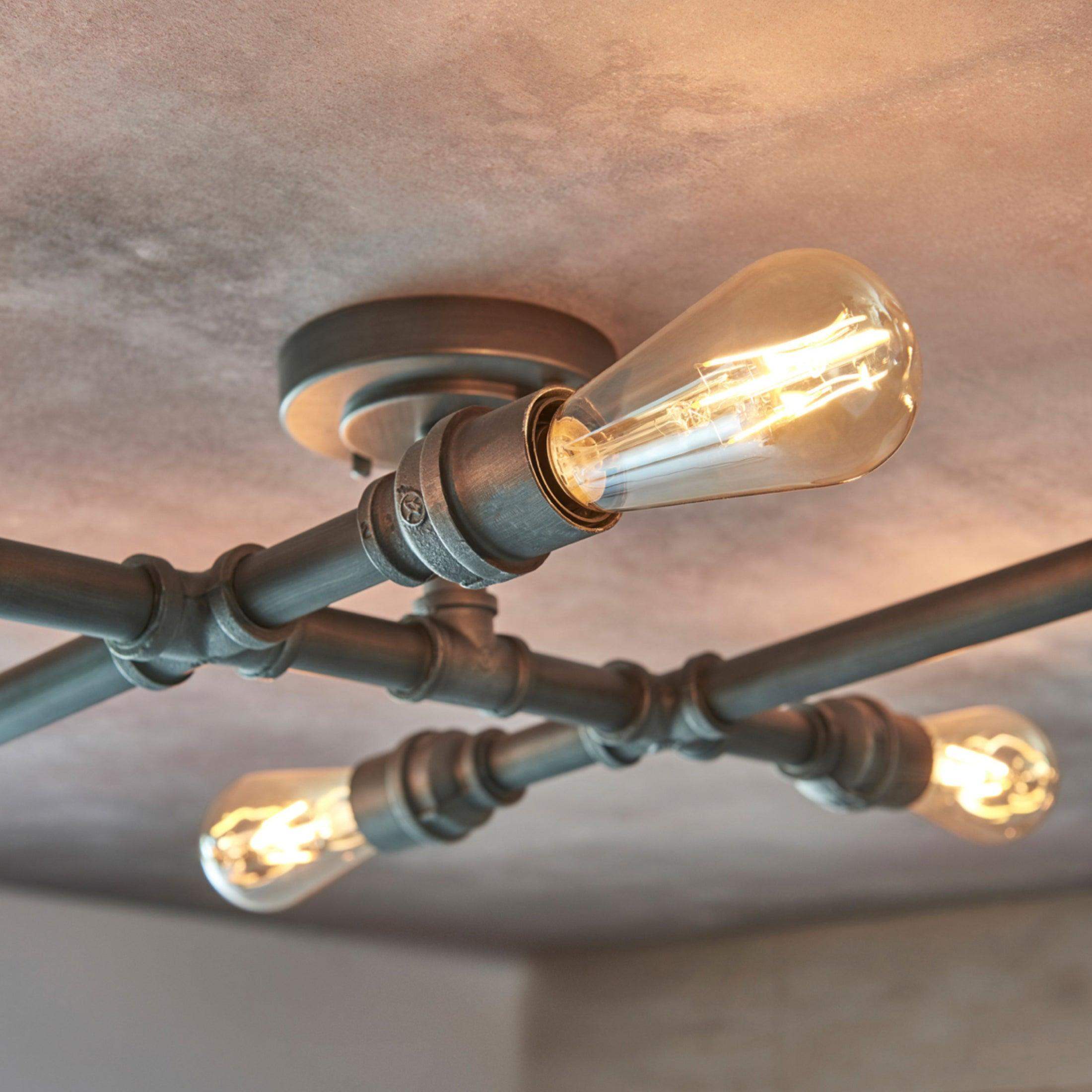 Industrial Pipe Ceiling Light 3