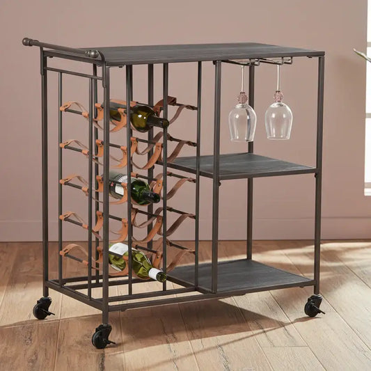 Industrial Style Drinks Trolley
