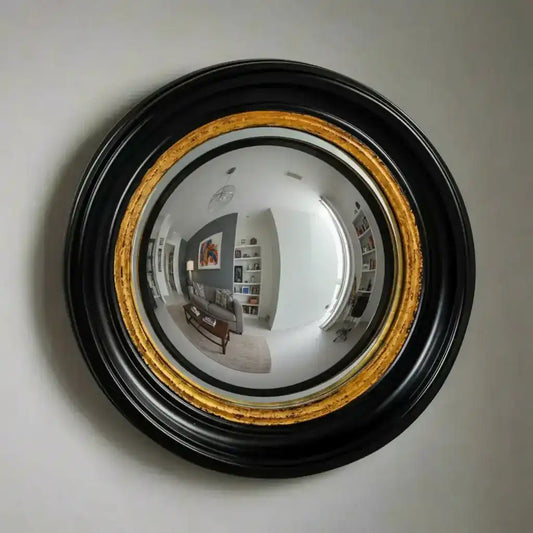 Medium Convex Glass Porthole Wall Mirror