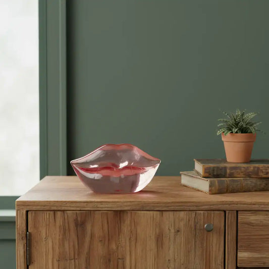 Luscious Pink Lips Ornament / Paperweight