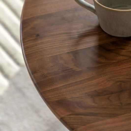 Mid Century Styled Dark Wood Coffee Table