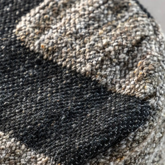 Mono Pattern Drum Pouffe 1