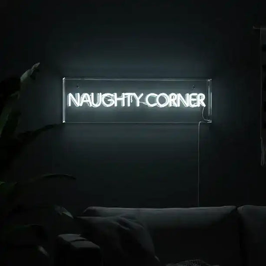 NaughtyCornerLedNeonLightBox