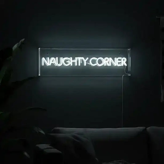 NaughtyCornerLedNeonLightBox