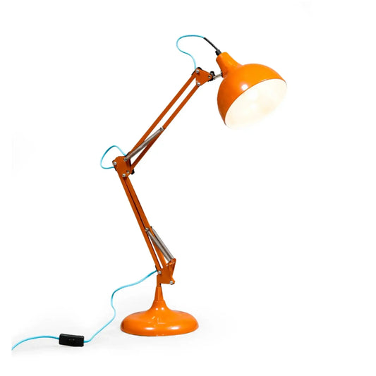 Orange Desk Style Lamp