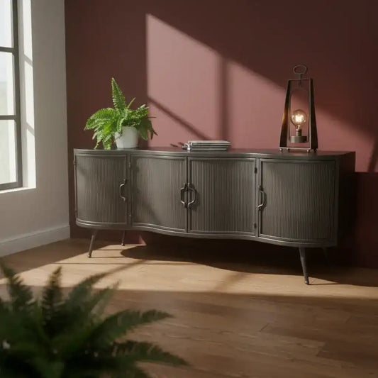 metal sideboard