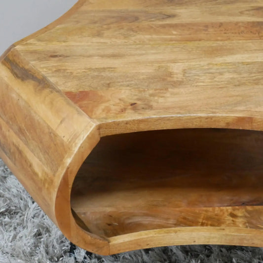 Vintage Inspired Wood Coffee Table