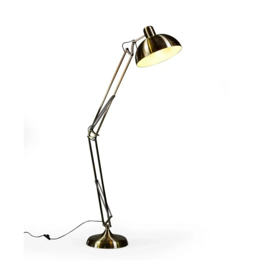 Vintage Gold Desk Style Floor Lamp