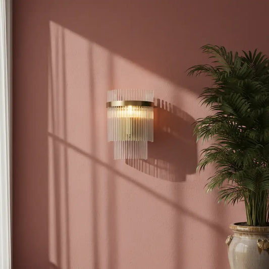 antique-brass-and-glass-rod-wall-light-the-farthing-3