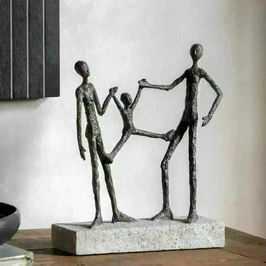 Antiqued Joyful Family Ornament - The Farthing