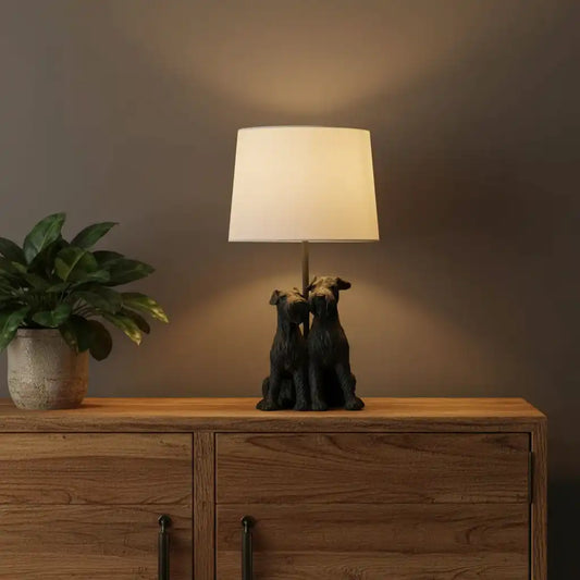 Black Dog Duo Table Light - The Farthing