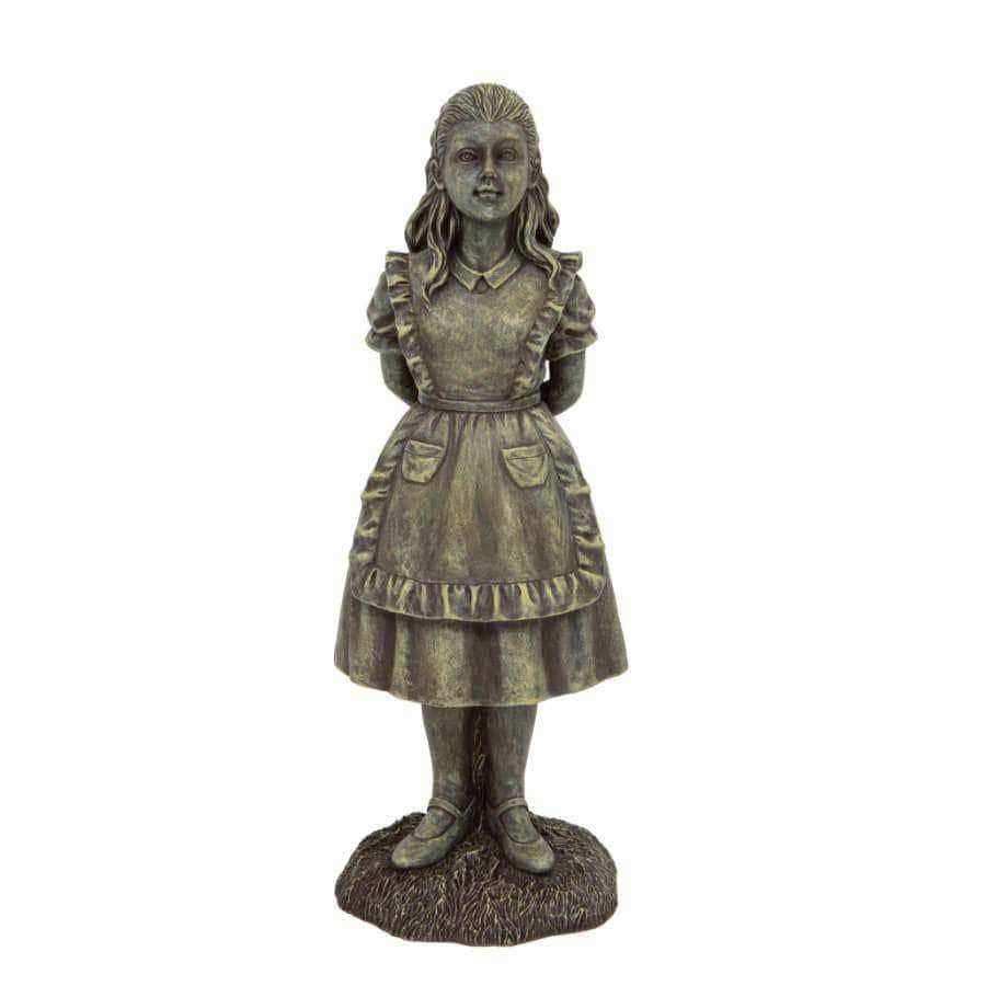 Distressed Finish Alice Garden Ornament - The Farthing
