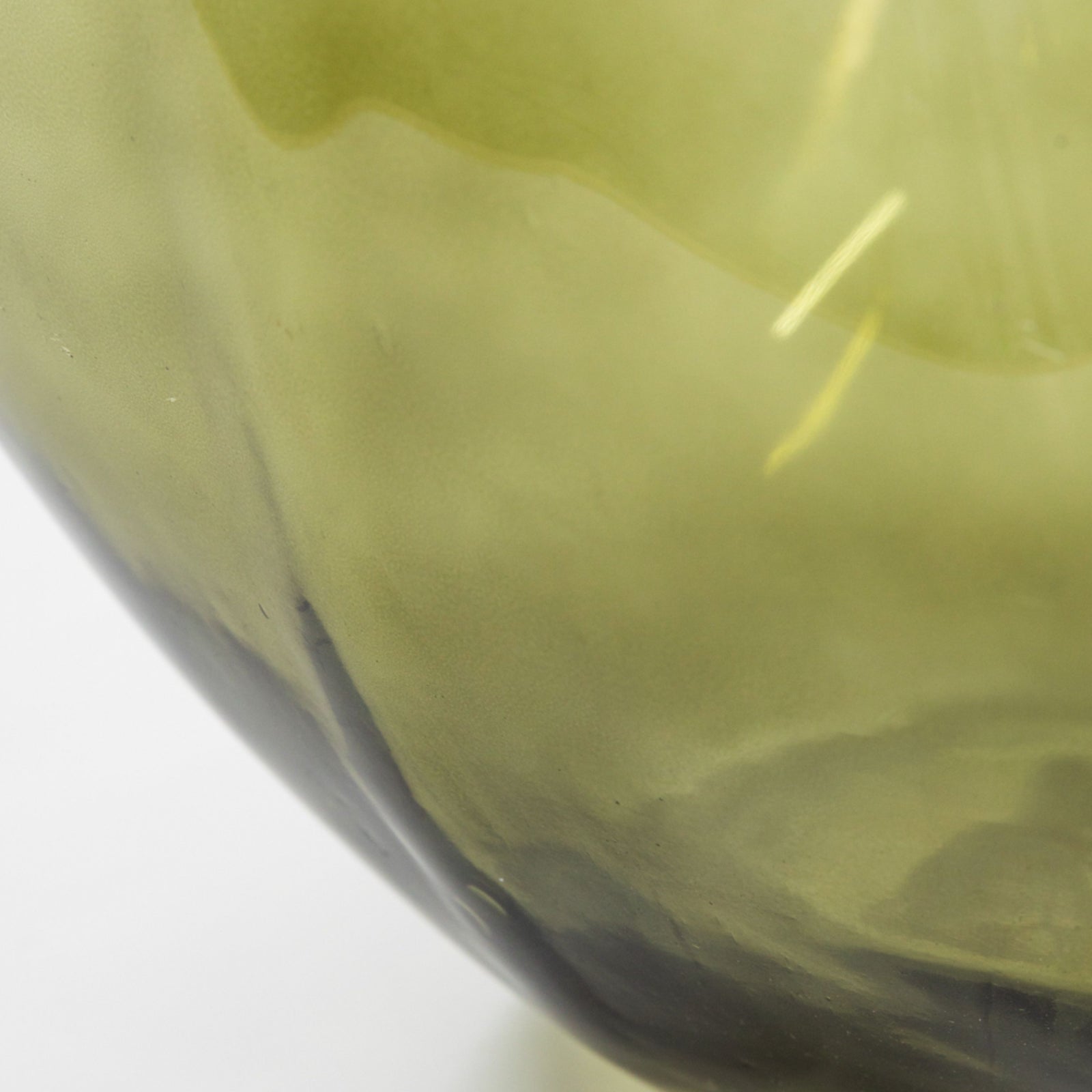 Large Green Bottle Vase - The Farthing