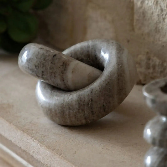 Marble Unity Interlocking Ornament - The Farthing