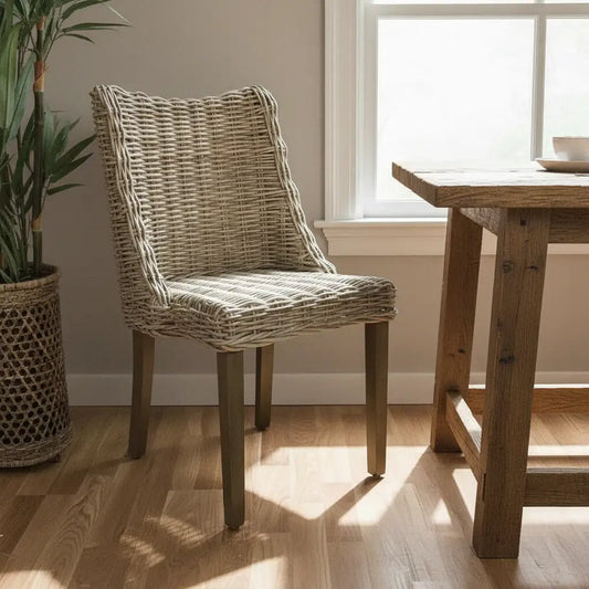 Rattan Dining Chair - The Farthing