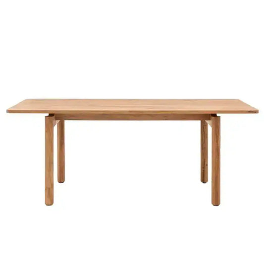 Rectangular Rich Acacia Wood Dining Table (6 - 8 seater) - The Farthing