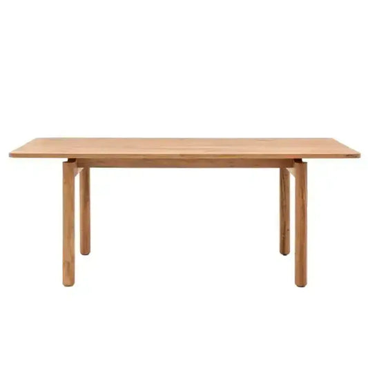 Rectangular Rich Acacia Wood Dining Table (6 - 8 seater) - The Farthing