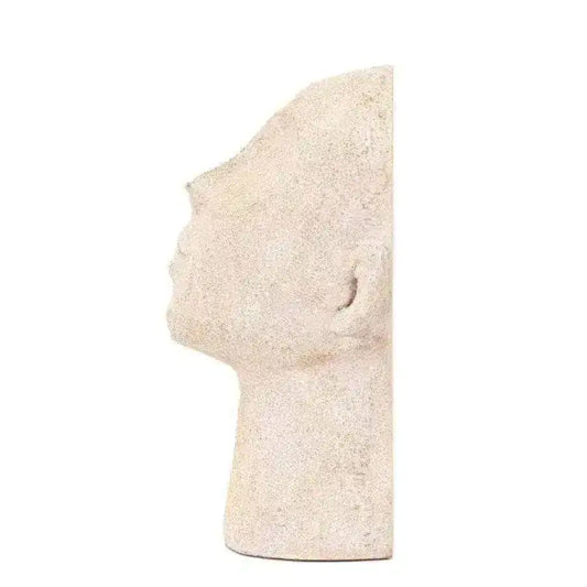 Rustic Heads Bookends - The Farthing