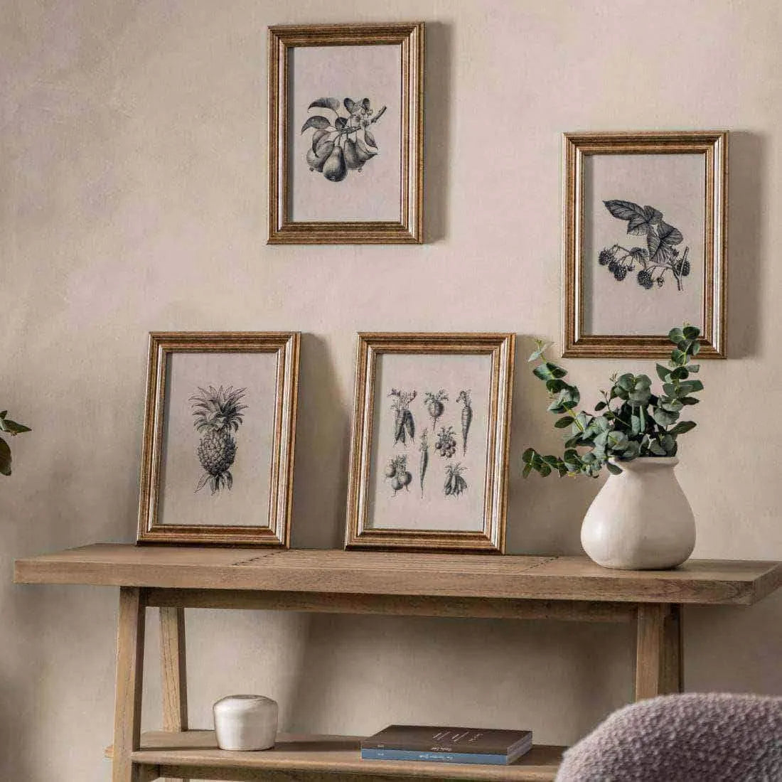 Set of Four Printed Homegrown Illustrations - The Farthing