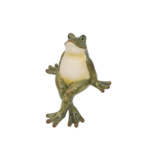 Sitting Shelf Frog Ornament - The Farthing