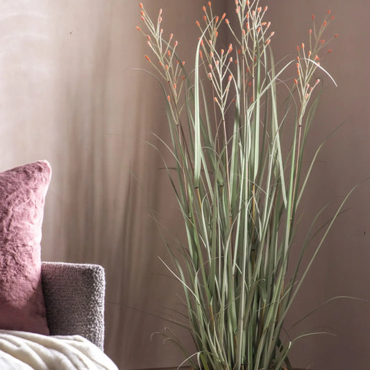 Tall Artificial Potted Grass - The Farthing