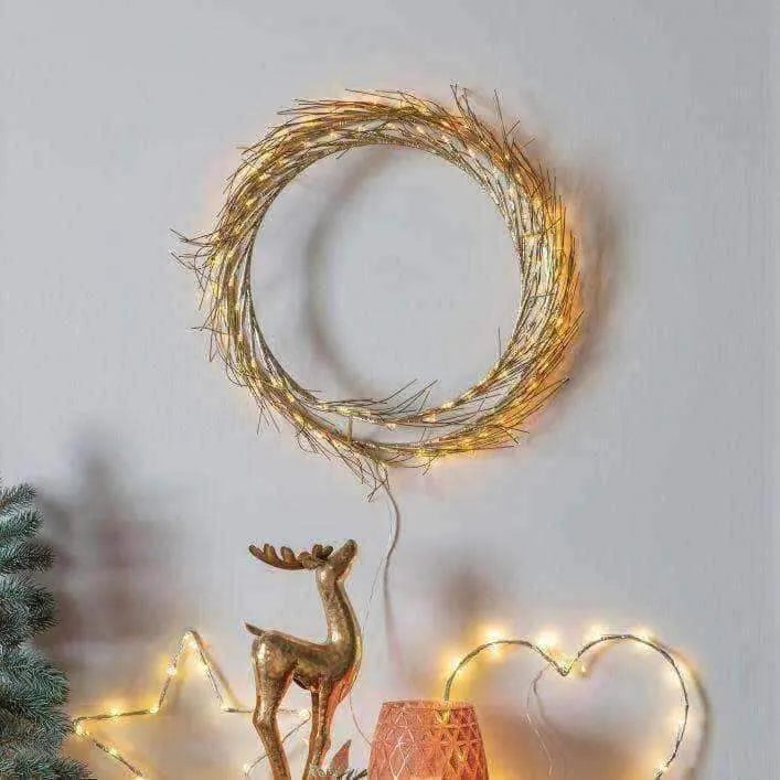 80 LED Ring with Gold Wire - The Farthing