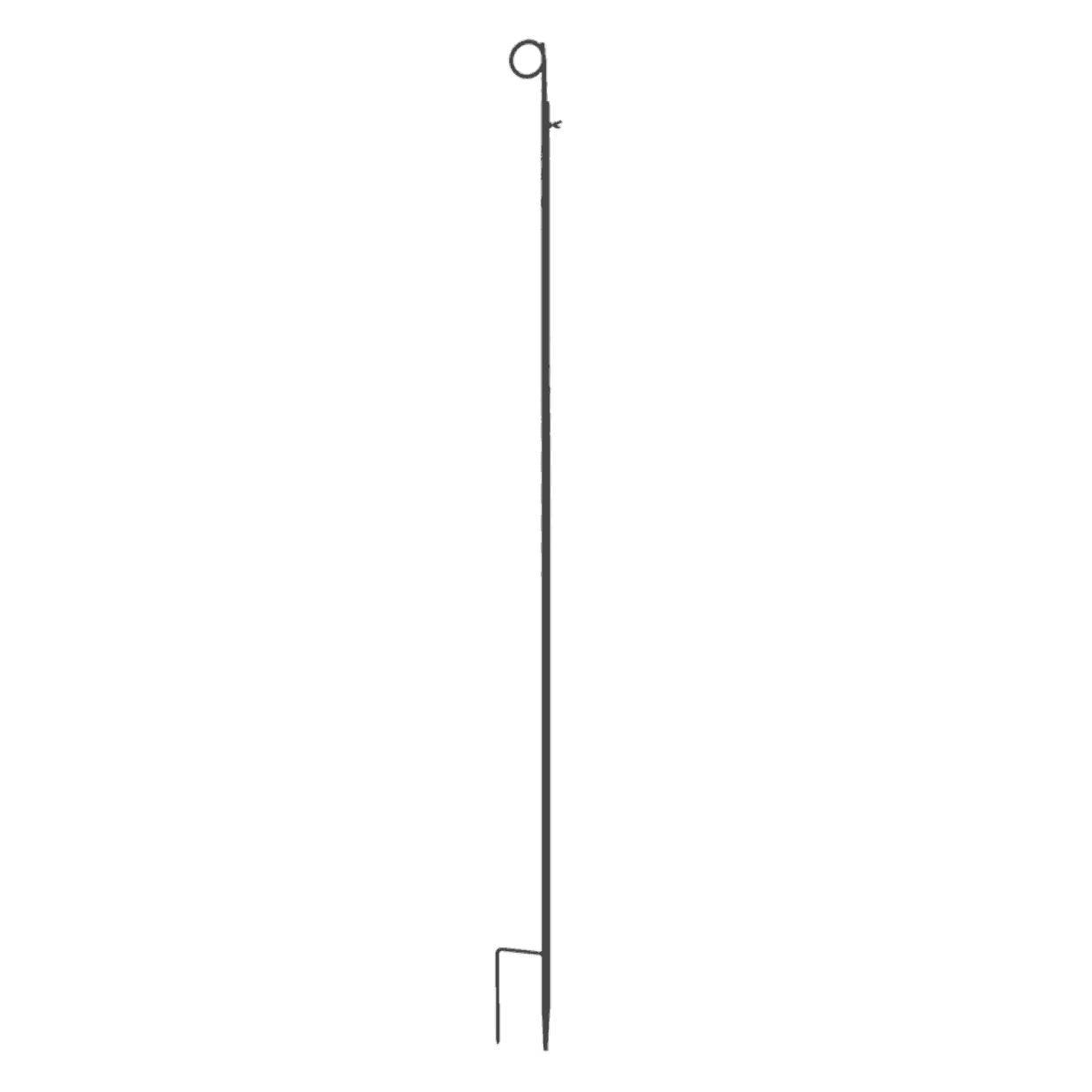 Black Metal Adjustable Festoon Pole - The Farthing