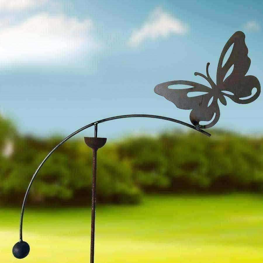 Decorative Balancing Butterfly Garden Rocker - The Farthing