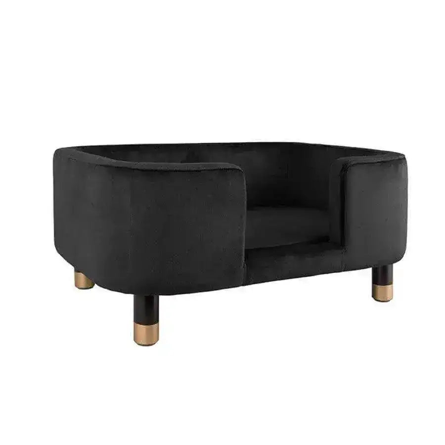 Industrial Inspired Dog Bed Black