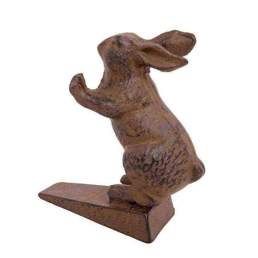 Rustic Rabbit Doorstop - The Farthing