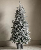 6ft Artificial Green Snow Dusted Festive Tree 1