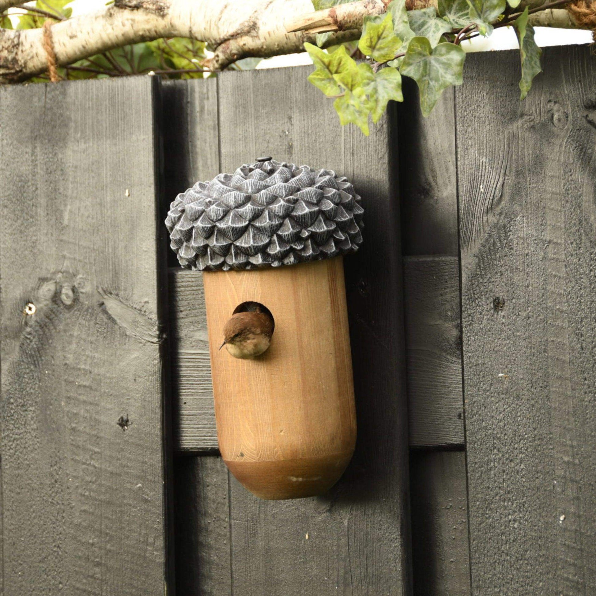 Acorn Shaped Garden Nesting Box - The Farthing