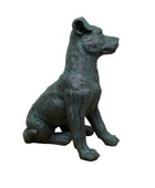 Aged Patina Terrier Ornament 6
