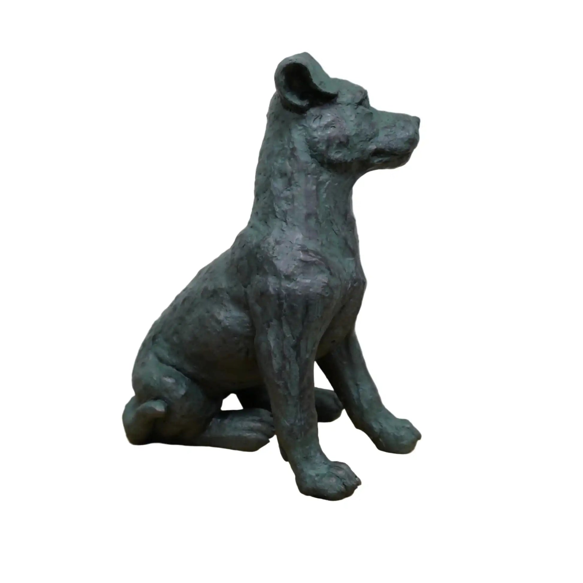 Aged Patina Terrier Ornament 6