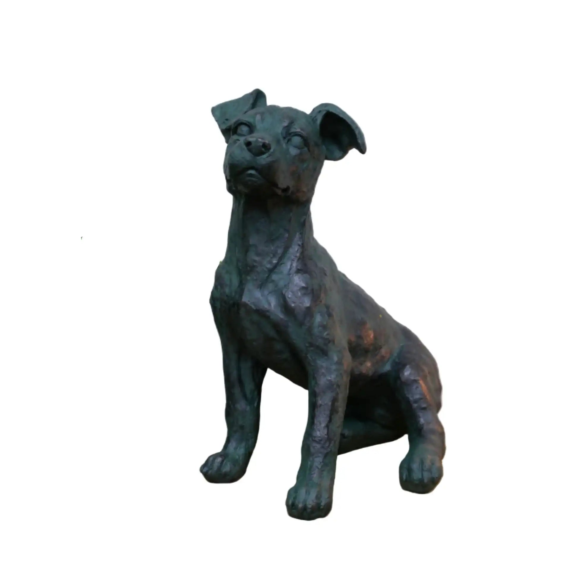 Aged Patina Terrier Ornament 4