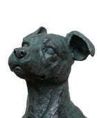 Aged Patina Terrier Ornament 1