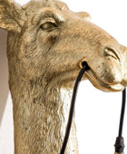 Antique Gold Camel Wall Light