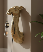 Antique Gold Camel Wall Light