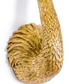 Antique Gold Flamingo Head Wall Decoration 4