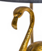 Antique Gold Flamingo Table Lamp